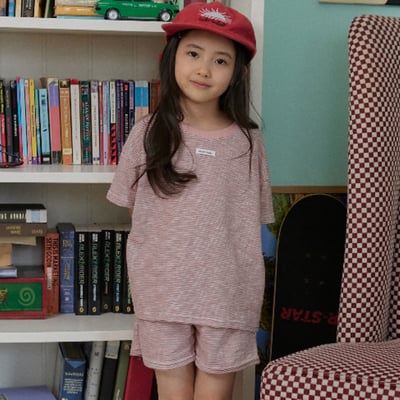 BEAN04｜(65-120cm) 條紋套裝12