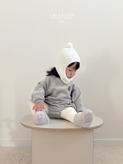 lala land09｜(60cm-83cm) 3色格蘭小熊包屁衣6