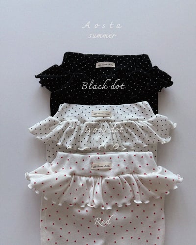 AOSTA53｜(6m-5y) 3款荷葉裙邊木耳褲4