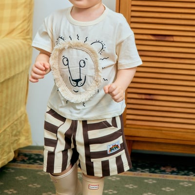 1st blue27｜(~93-118cm) 獅子設計上衣7