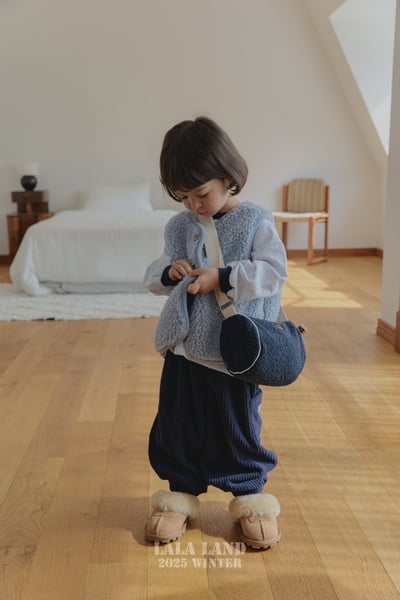 lala land74｜(75cm-120cm) 3色燈芯絨口袋長褲9