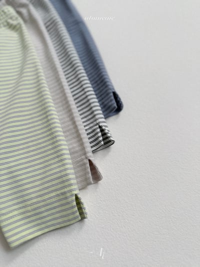 Atomeme07｜(70-110) 細肩條紋背心/七分緊身褲21