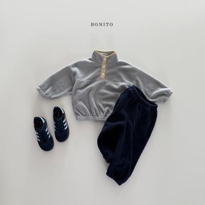 Bonito06｜(75cm-125cm) 半開襟刷毛套裝8