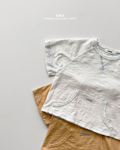 onu20｜(70cm-115cm) 雙口袋縫線上衣4