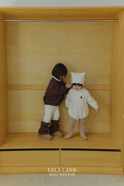 lala land09｜(60cm-83cm) 3色格蘭小熊包屁衣11