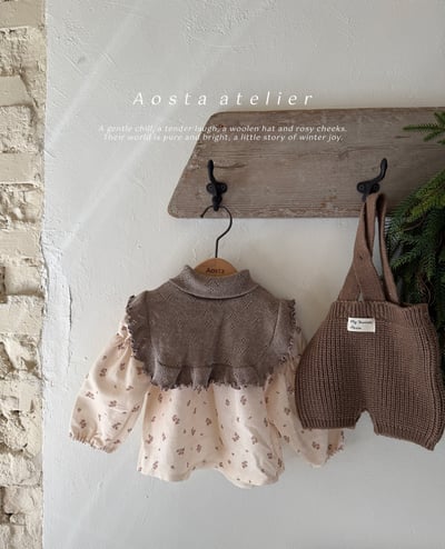 AOSTA15｜(1m-24m) 冬季針織吊帶褲23