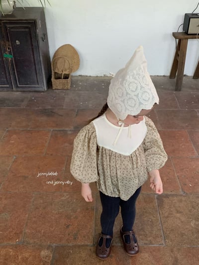 JE555｜(66-90cm) 田園碎花包屁衣9