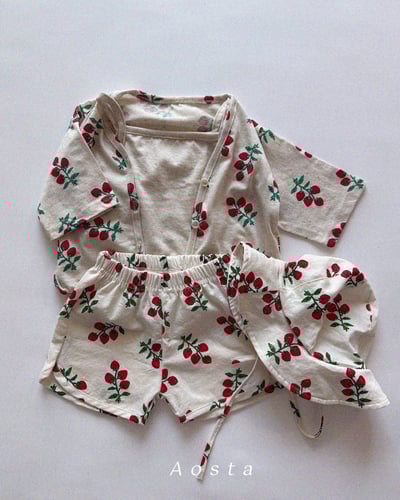 AOSTA22｜(6m-5y) 2款亞麻鈕釦開衫外套15