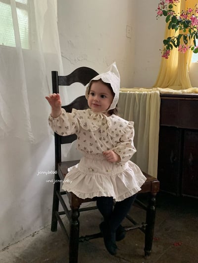 JE473｜(73-100cm) 玫瑰花蕾絲邊包屁裙25