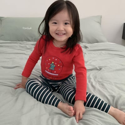 Fondue 24｜(75cm-110cm)  聖誕樹圖案上衣18