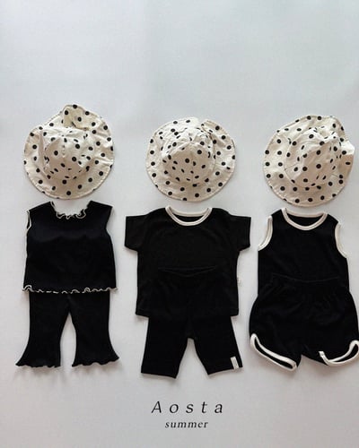 AOSTA44｜(6m-5y) 4款夏季羅紋緊身褲17