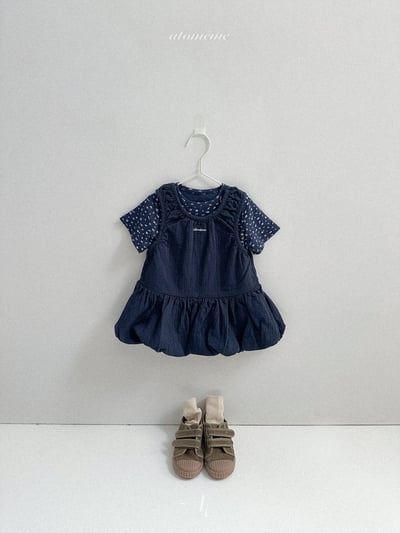 Atomeme24｜(70-110) 蕾絲小標短袖上衣11