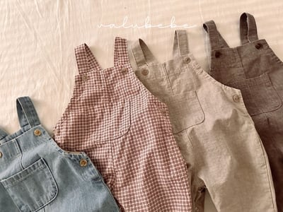 Valubebe80｜(65-80) 吊帶包屁扣長褲3