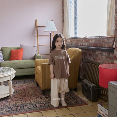 BEAN19｜(65-120cm MOM) 早午餐字母上衣9