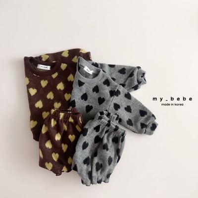 my_bebe22｜(-6m-12m-) 愛心印花套裝14
