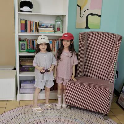 BEAN04｜(65-120cm) 條紋套裝17