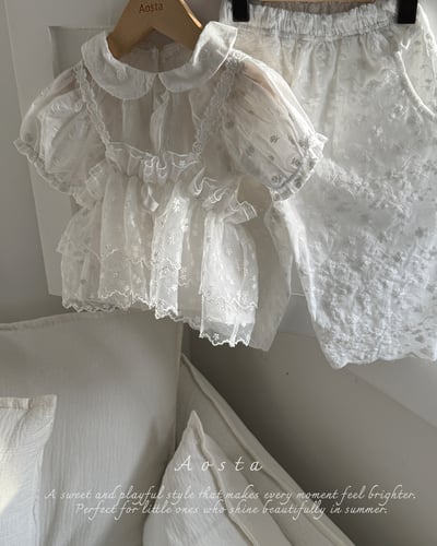 AOSTA61｜(Free) 蕾絲蛋糕裙背心7