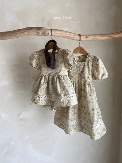 Anne Shirley30｜(1y-5y) 3色古典玫瑰花卉洋裝6