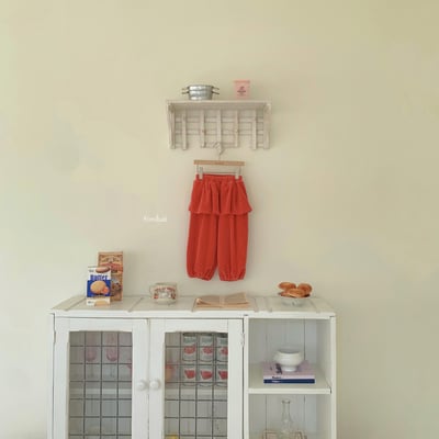 Fondue 03｜(75cm-110cm)  點點荷葉裙長褲3