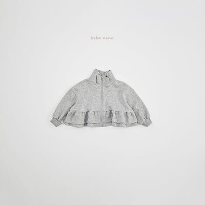 bebe nine30  (65-115) 3色立領蛋糕裙襬拉鍊外套18