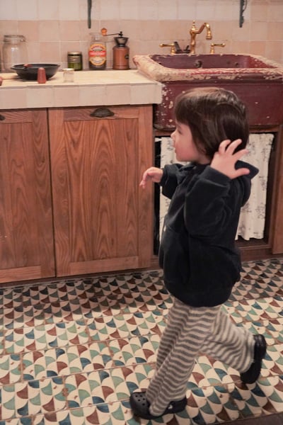 onu 54｜(70cm-115cm) 磨毛條文直筒長褲22