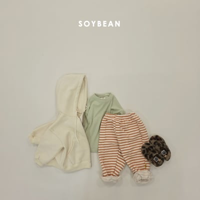 Soybean37｜(75cm-118cm) 刷毛連帽外套7