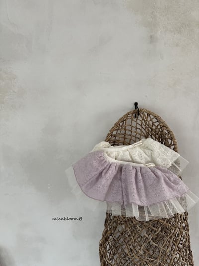 Bloom.b43｜(0m-24m/85cm-125cm) 蕾絲薄紗澎澎裙9