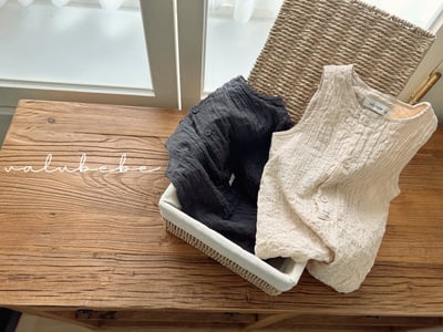 Valubebe 55｜(65-80cm) 酒窩棉質套裝4