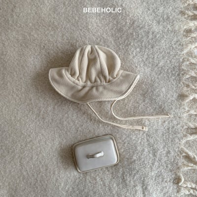 Bebe holic02｜(free) 壓紋漁夫綁帶帽4