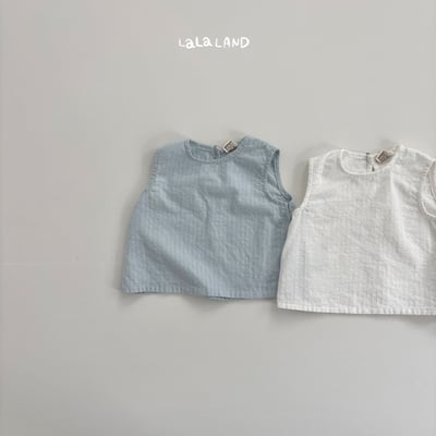 lala land32｜(3m-18m) 2色壓紋無袖背心17