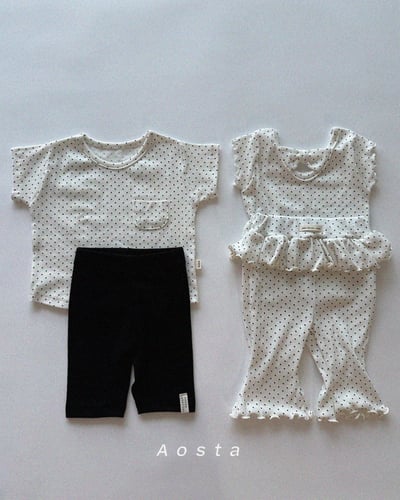 AOSTA54｜(6m-5y) 3款口袋圓領上衣13