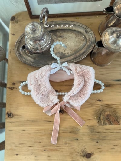 Marron 06｜(1y-6y) 法式玫瑰薄紗厚大衣外套(絎縫/刷毛)16