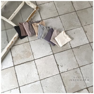 NUNU BIEL66｜(75-115cm) 發熱衣套裝3