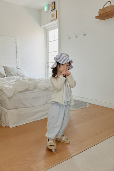 onu27｜(70cm-115cm) 荷葉邊壓紋縮口長褲9