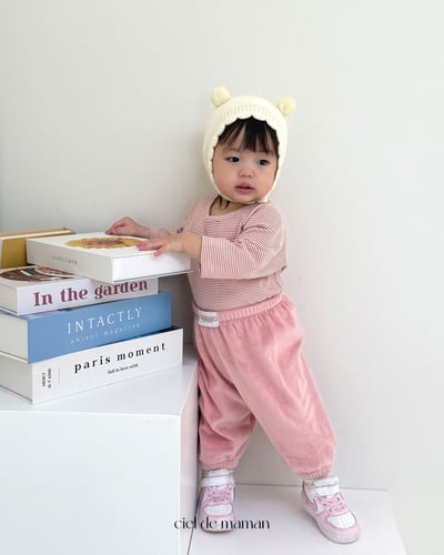 Cieldemaman05｜(76cm~110cm)  4色條紋長袖上衣8