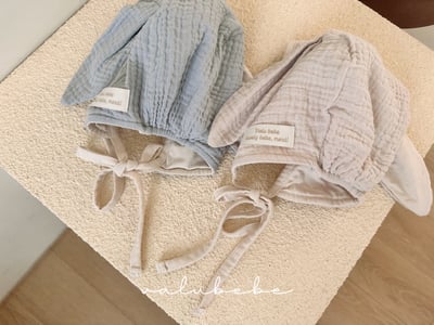 Valubebe 78｜(Free) 兔子撞色帽子5