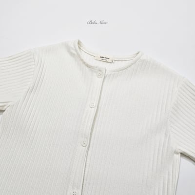 bebe nine26  (65cm-115cm) 2色鈕釦開衫套裝8