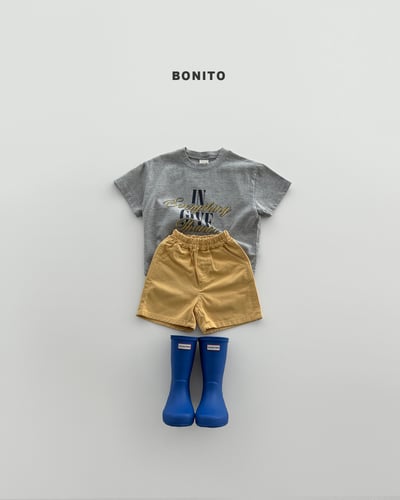 Bonito16｜(75cm-125cm) 2色清晰字母上衣7