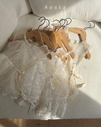 AOSTA61｜(Free) 蕾絲蛋糕裙背心9