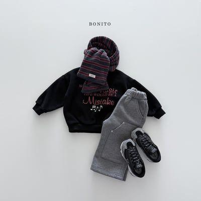 Bonito31｜(75cm-125cm) 英字印花休閒上衣8