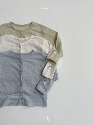 Atomeme06｜(70-110) 鈕扣設計開襟外套6