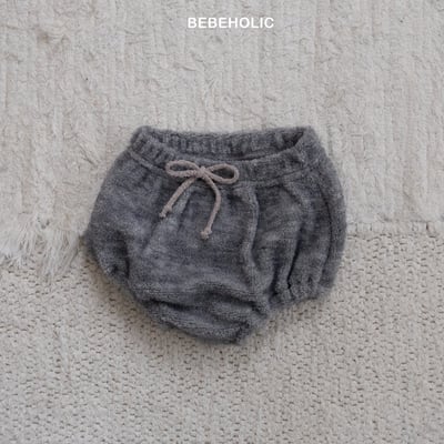 Bebe holic26｜(3m-18m) 刷毛抽繩燈籠褲5