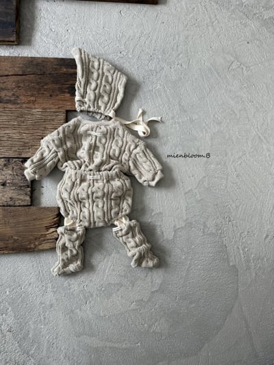 Bloom.b29｜(0m-24m) 麻花針織上衣10