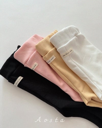 AOSTA03｜(6m-5y) 4色木耳邊果凍褲3