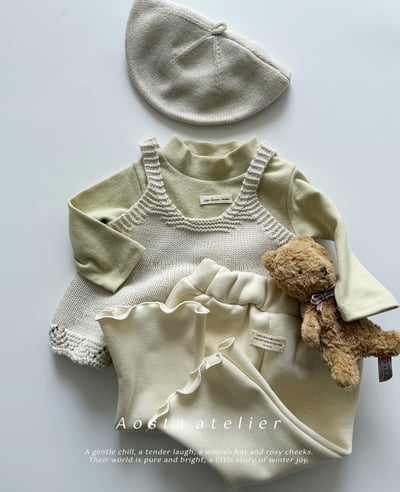 AOSTA56｜(6m-5y) 小標中高領上衣16