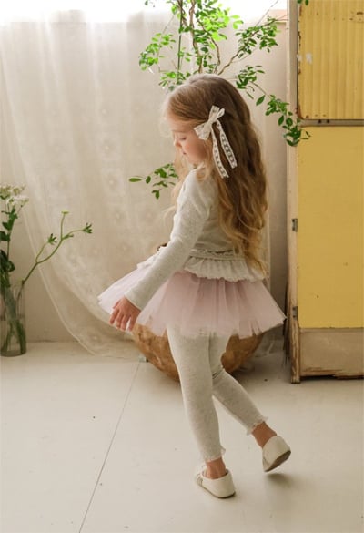 FLO08｜(free) 4色雙蝴蝶結髮夾10