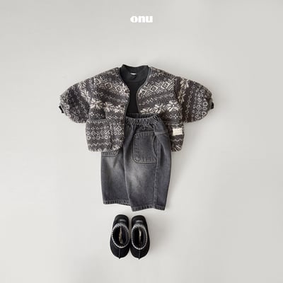 onu 22｜(70cm-115cm) 雙口袋錐形牛仔褲7