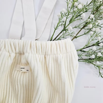 bebe nine51 (55cm-85cm) 2色壓紋吊帶包屁褲14