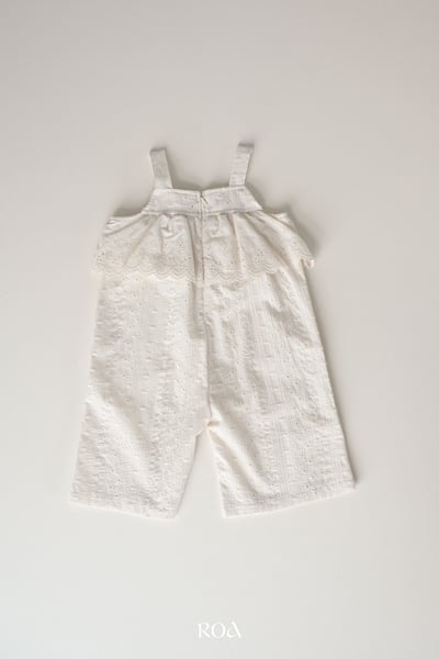 ROA13｜(6m-18m) 2色雕花蕾絲無袖連身褲19