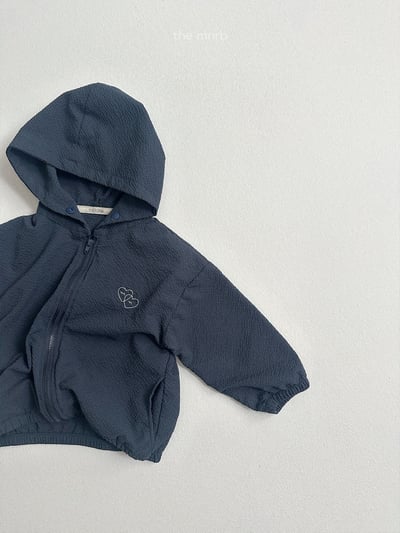 MiniRobe19｜(70-110) 波紋愛心連帽外套11